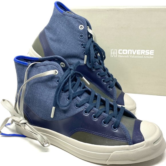 Converse Other - Converse Jack Purcell Signature High Canvas Grey M